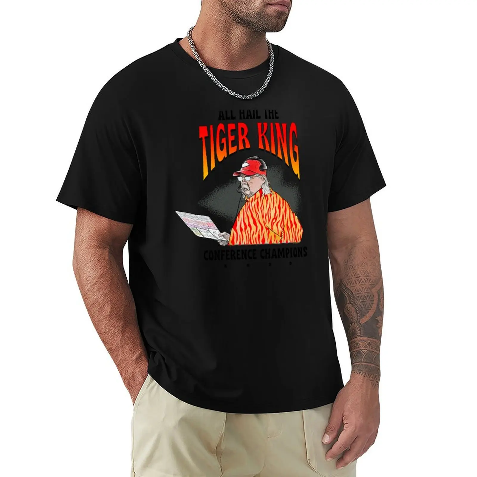 The Tiger King AFC Champions T-Shirt Athletic Quick Dry T-Shirt for Men