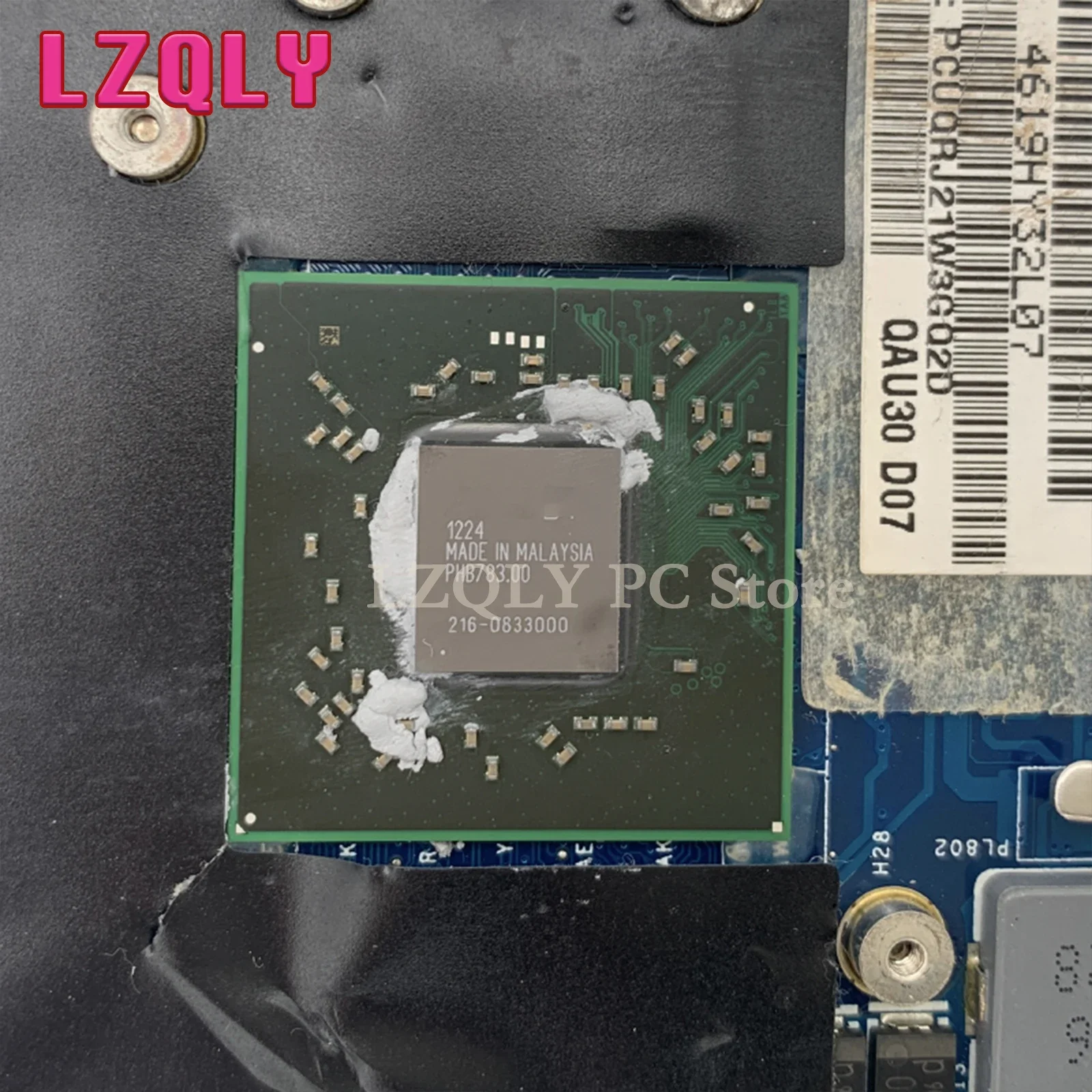 LZQLY para placa-mãe de laptop HP Envy4 4-1000 Envy6 LA-8661P 689844 -002 689844 -001 693234 -001 I5-3317U CPU HD7670M GPU DDR3