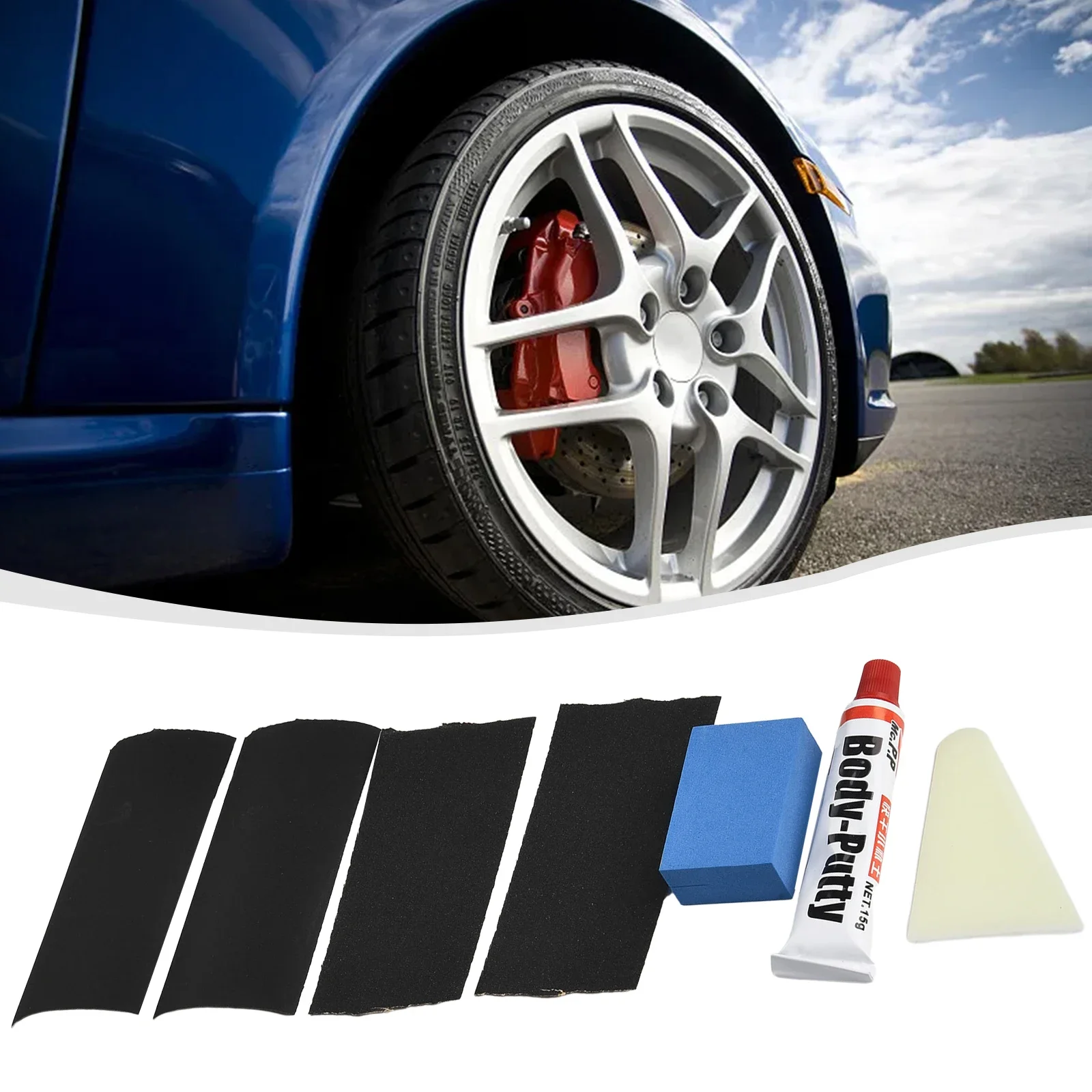 

Smooth Repair Tools Scratch Filler Auto Waxing Body Putty Assistant Car Accessories Sandpaper Pad High Quality