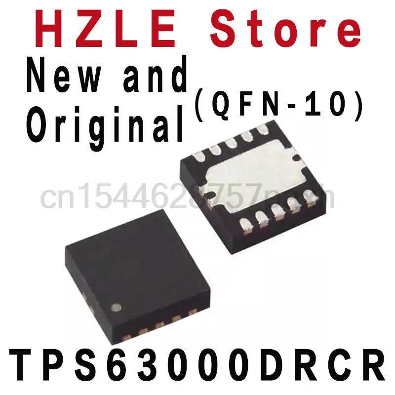 10PCS New and Original TPS63000 TPS63000DR  BPT QFN-10 RONNY IC TPS63000DRCR