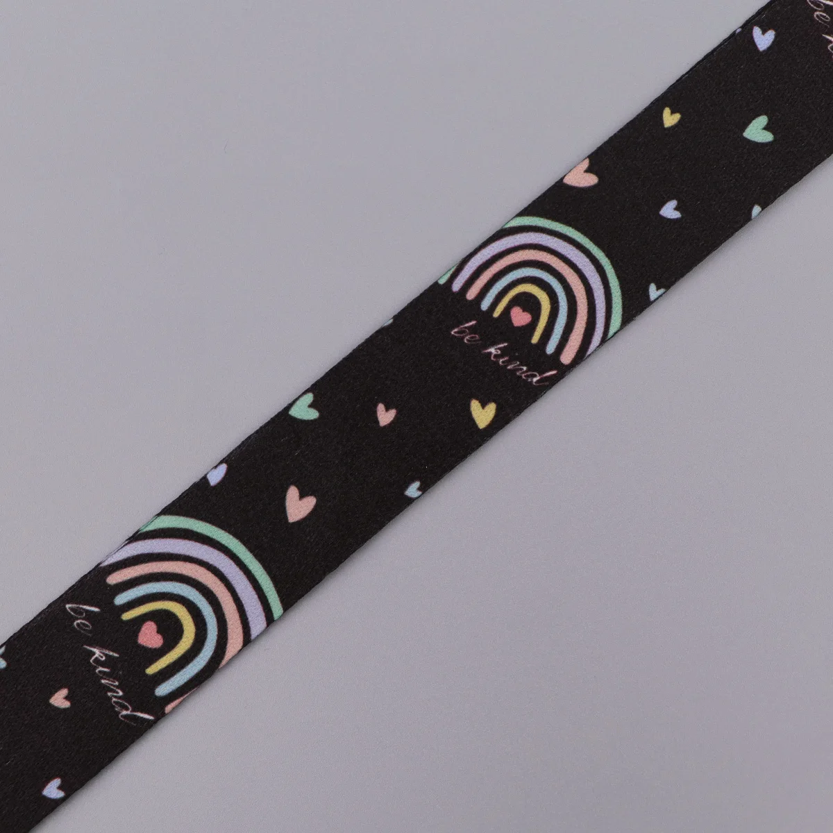 Lustiges Regenbogen-Schreibwaren-Lanyard, Umhängeband, Schlüsselanhänger, Ausweishülle, Ausweishalter, Handy-Hängeseil, Schlüsselanhänger, Zubehör, Geschenke