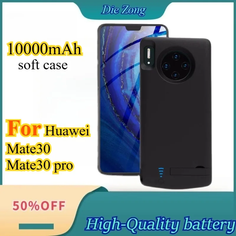 

New 10000mAh Suitable for Huawei Mate30 Mate30Pro Back Clip Power Bank Phone Case Battery Fast Charging Mobile Power Bank