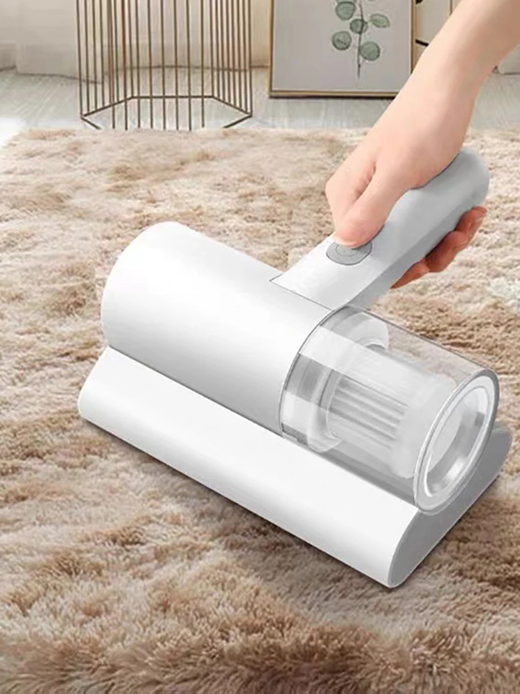 Handheld Bed Vacuum Cleaner with UV Sanitizing Mattress Vacuum Cleaner Couch Cleaner Machine for Mattress Pillows Sofas Clothes