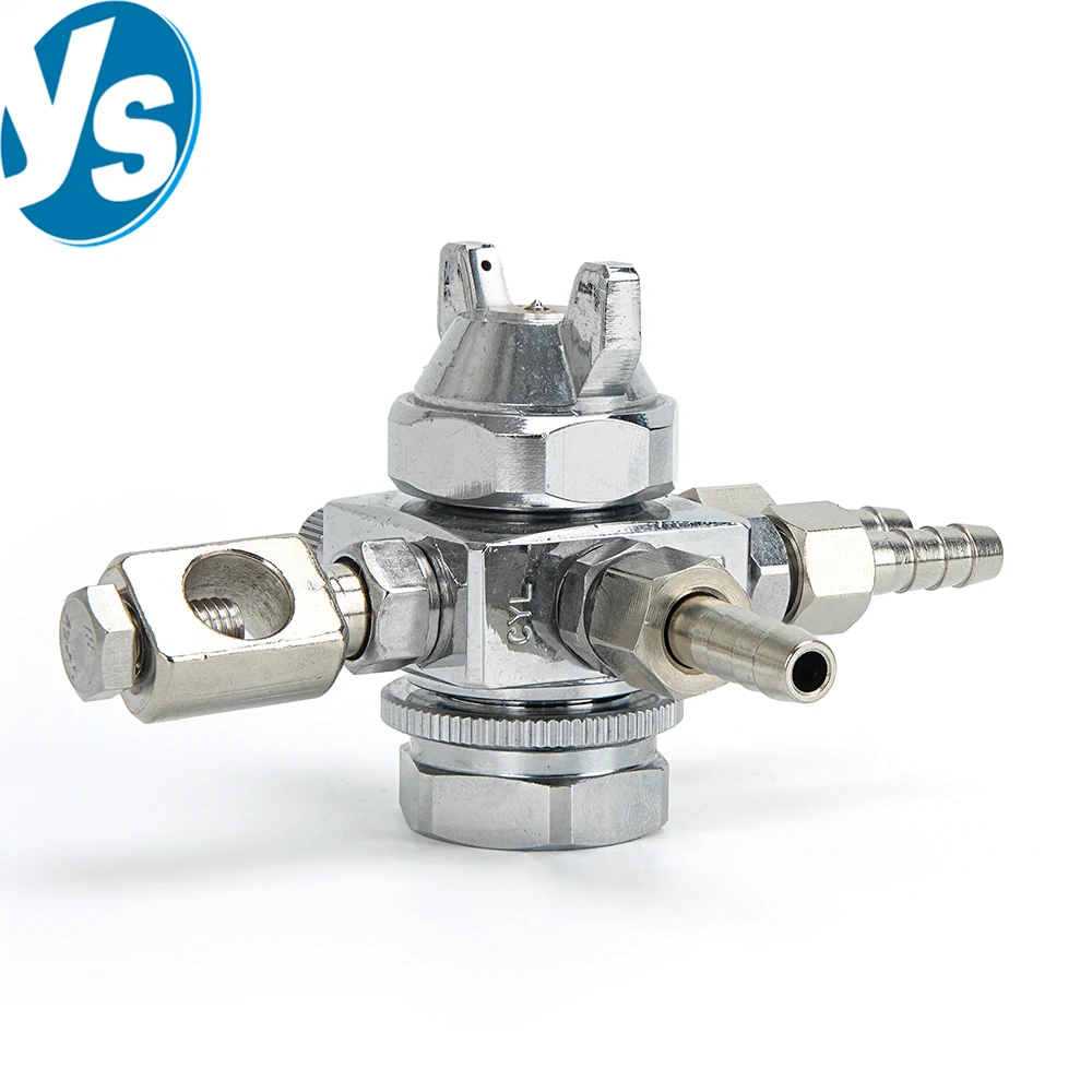 

ST-6 Automatic Spray Gun Paint Gun 0.5-2.0mm Flat Fan Nozzle Wave Soldering Flux Alcohol Liquid Spray Gun Die-Casting Machine