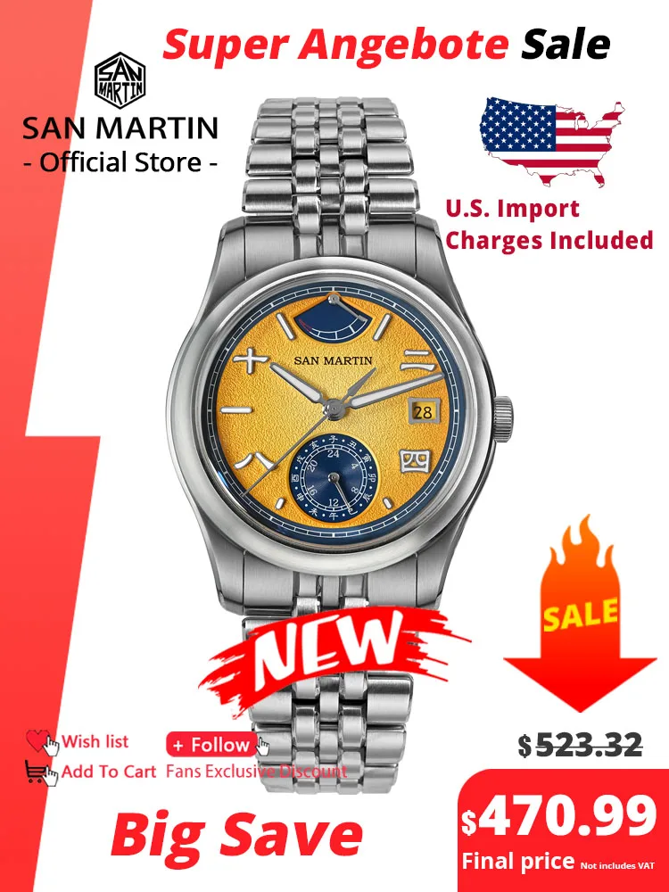 San Martin 39Mm Miy… - image