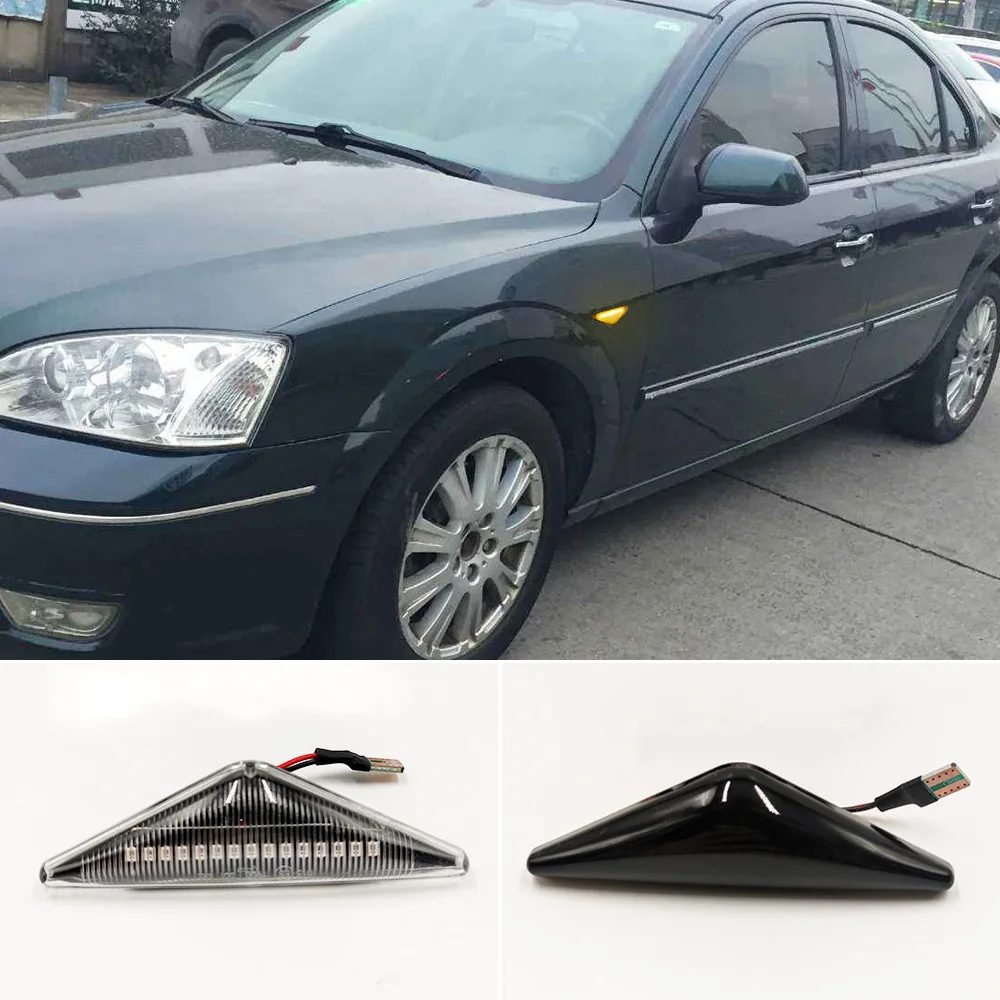 

For the Ford old Fox Mondeo leaf plate light, turn signal LED side light, and flowing light