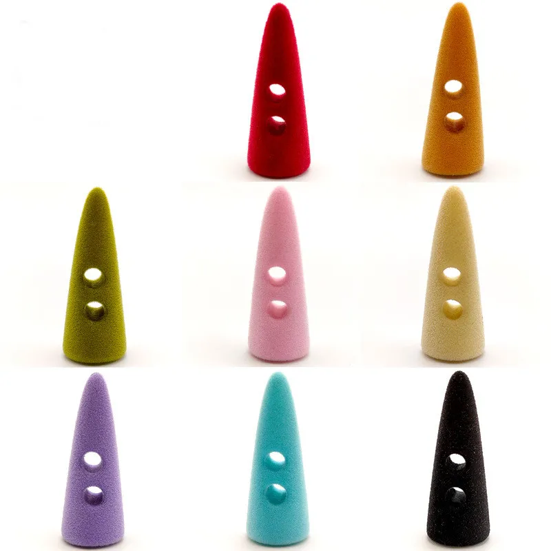 5Pcs สีสันเรซิ่นฮอร์นสลับปิด Coat Jacket Duffle ประดับ Duffle Coat เย็บตัวยึดหัตถกรรมเสื้อผ้าอุปกรณ์เสริม