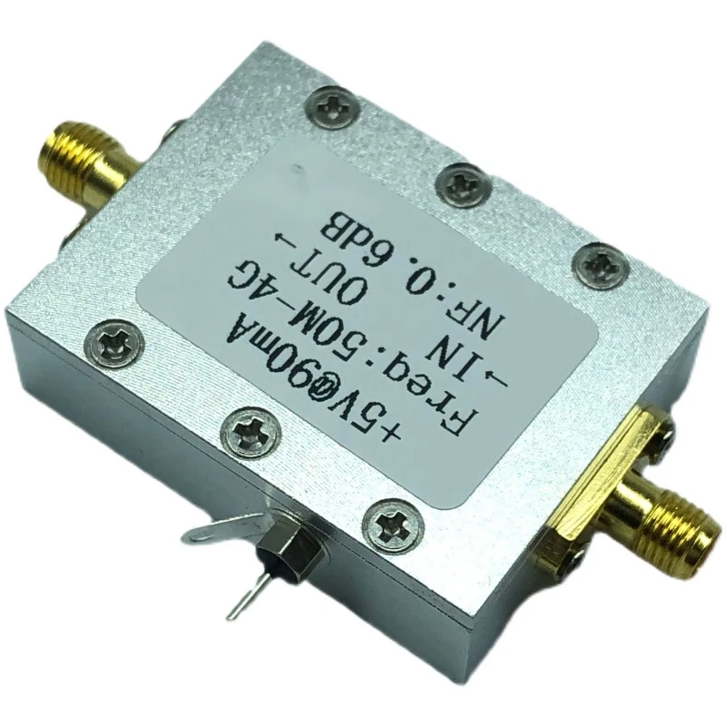 New RF Amplifier, LNA 0.05-4G NF=0.6DB Low Noise Amplifier Module Board