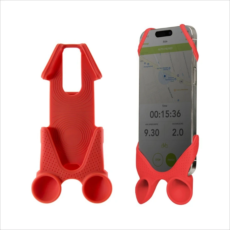 

Road bike, mobile phone holder, speaker, audio, riding navigation, soft silicone, shockproof, plug-in-free loudspeaker