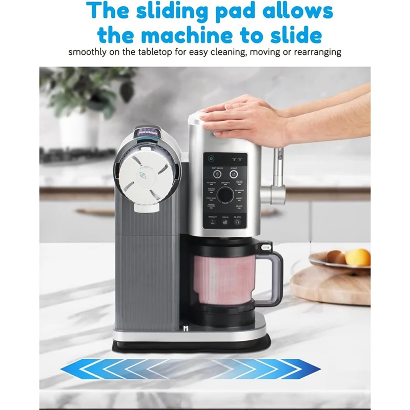 닌자 NC700 NC701 아이스크림 메이커 용 A05G-슬라이딩 패드 테이블 아이스크림 액세서리에 아이스크림 메이커를 빠르게 슬라이드