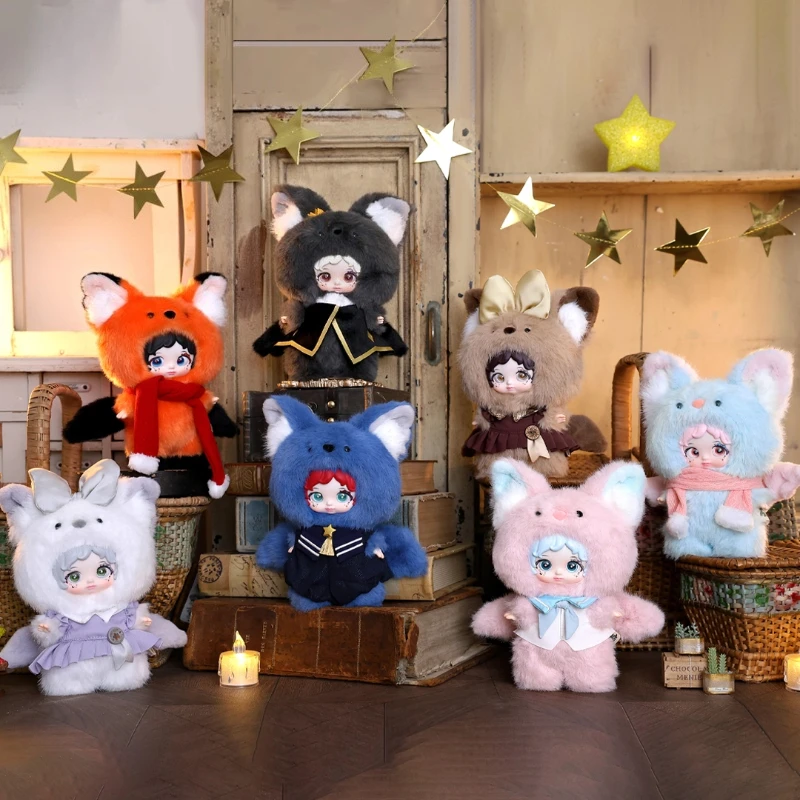 

Puudi Newborn Series Blind Box Cute Vinyl Face Mystery Toy Anime Figures Doll Desktop Ornaments Decoration Pendant Surprise Gift