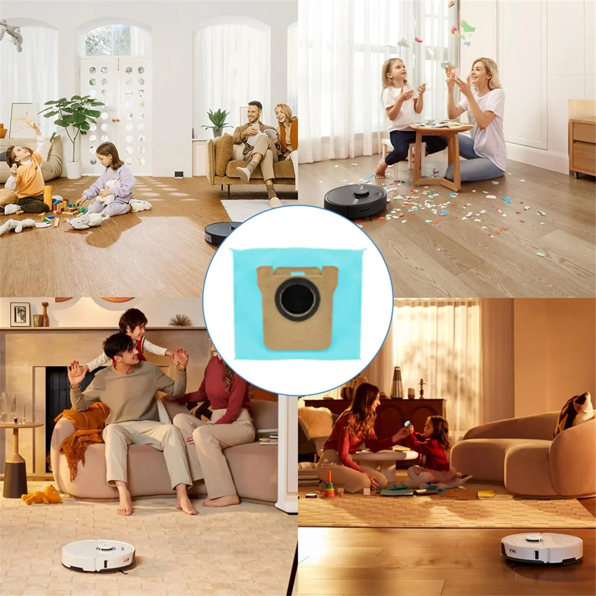 Пылесборник с активированным углем для робота Xiaomi X10 +, Mijia Omni 1S, B101CN/Dreame Bot S10 S20 Pro, L10S Ultra, 10 шт.