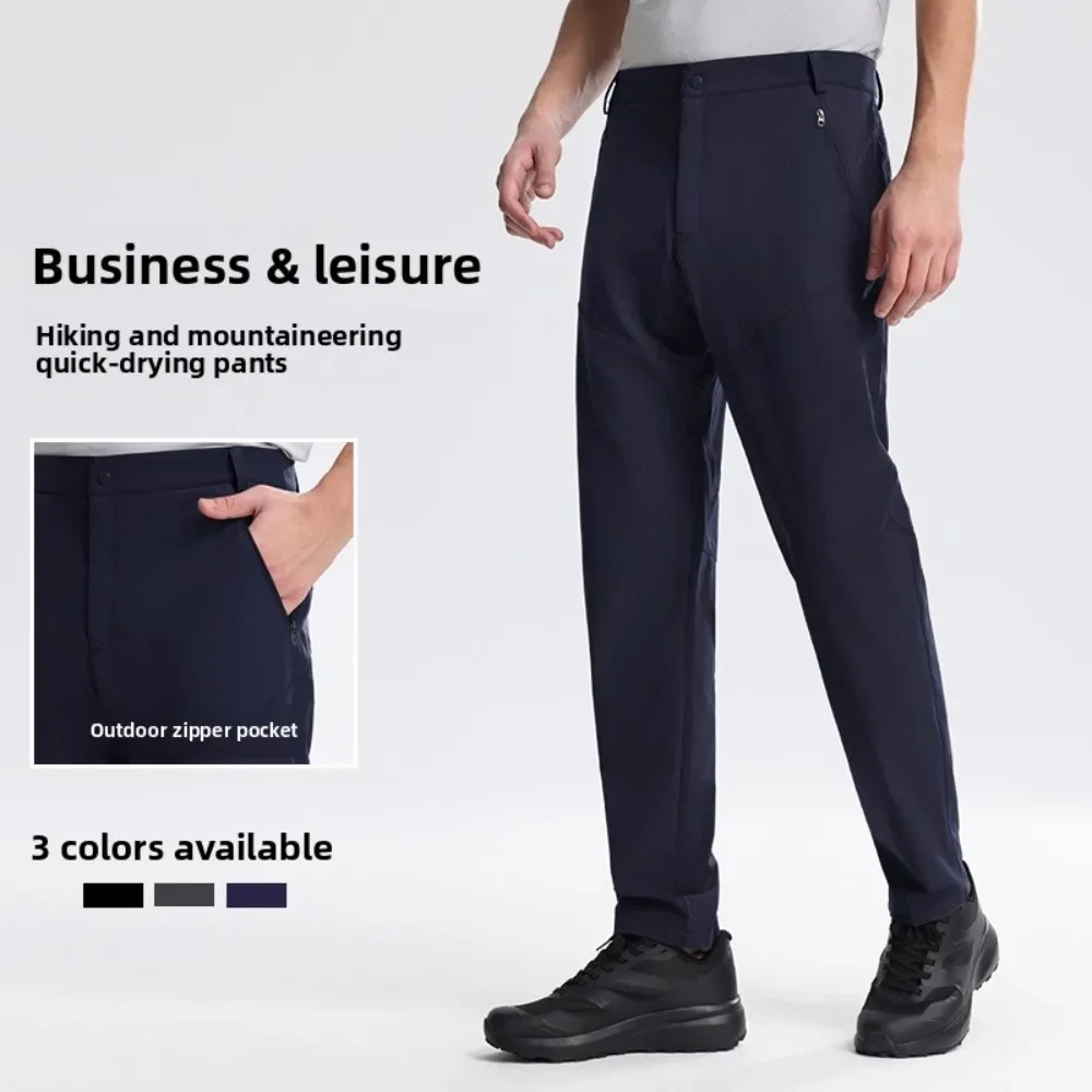 

Spring Hiking Pants 2025, Men's Outdoor Wind Design with Straight Leg and Loose Fit for Casual Wear