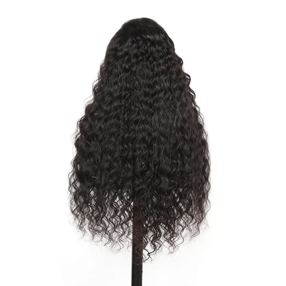 32 بوصة شفافة موجة عميقة HD الدانتيل الباروكات الأمامية شعر الإنسان 180% الكثافة 13x4 شعر مستعار الدانتيل عميق مجعد الدانتيل الجبهة الباروكات للنساء