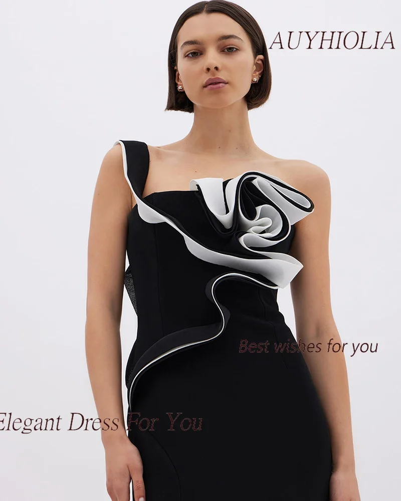 Simple Evening Dress Sexy Women 정장원피스 Vestidos de festa Elegant Ruffles Sleeveless Custom Made Formal Cocktail Prom Gown 2024