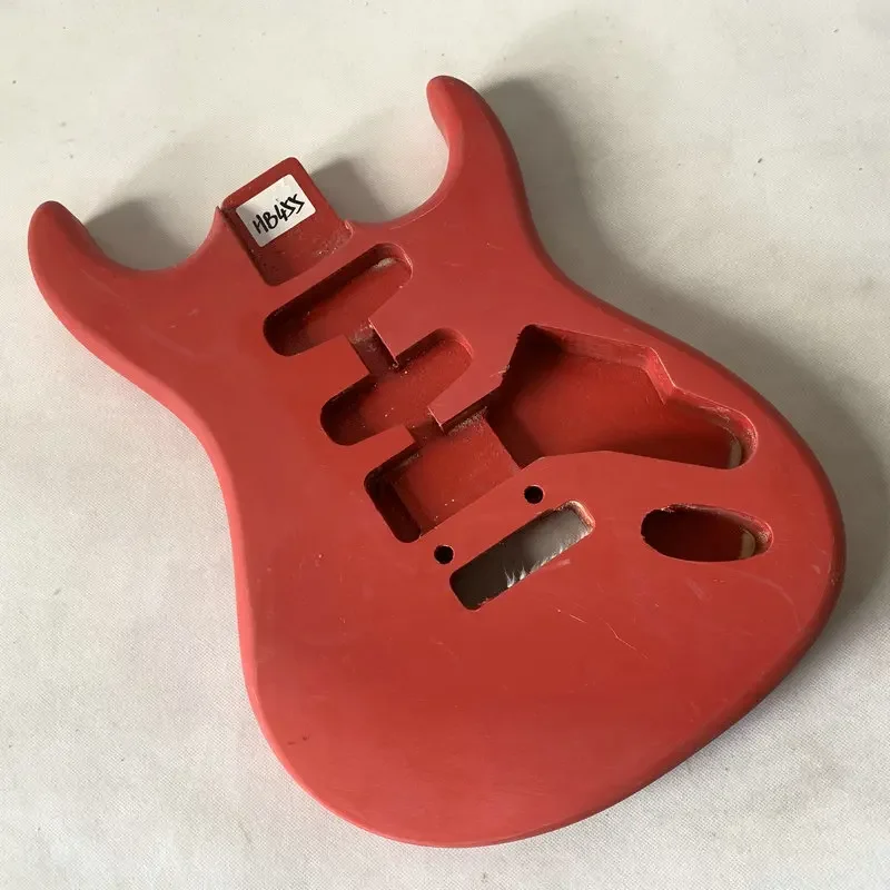 HB455 Red Color ST Guitar Body SSH Pickups 2 Pivots Tremolo Strato Electric Guitar Replace and DIY Parts Right Hand