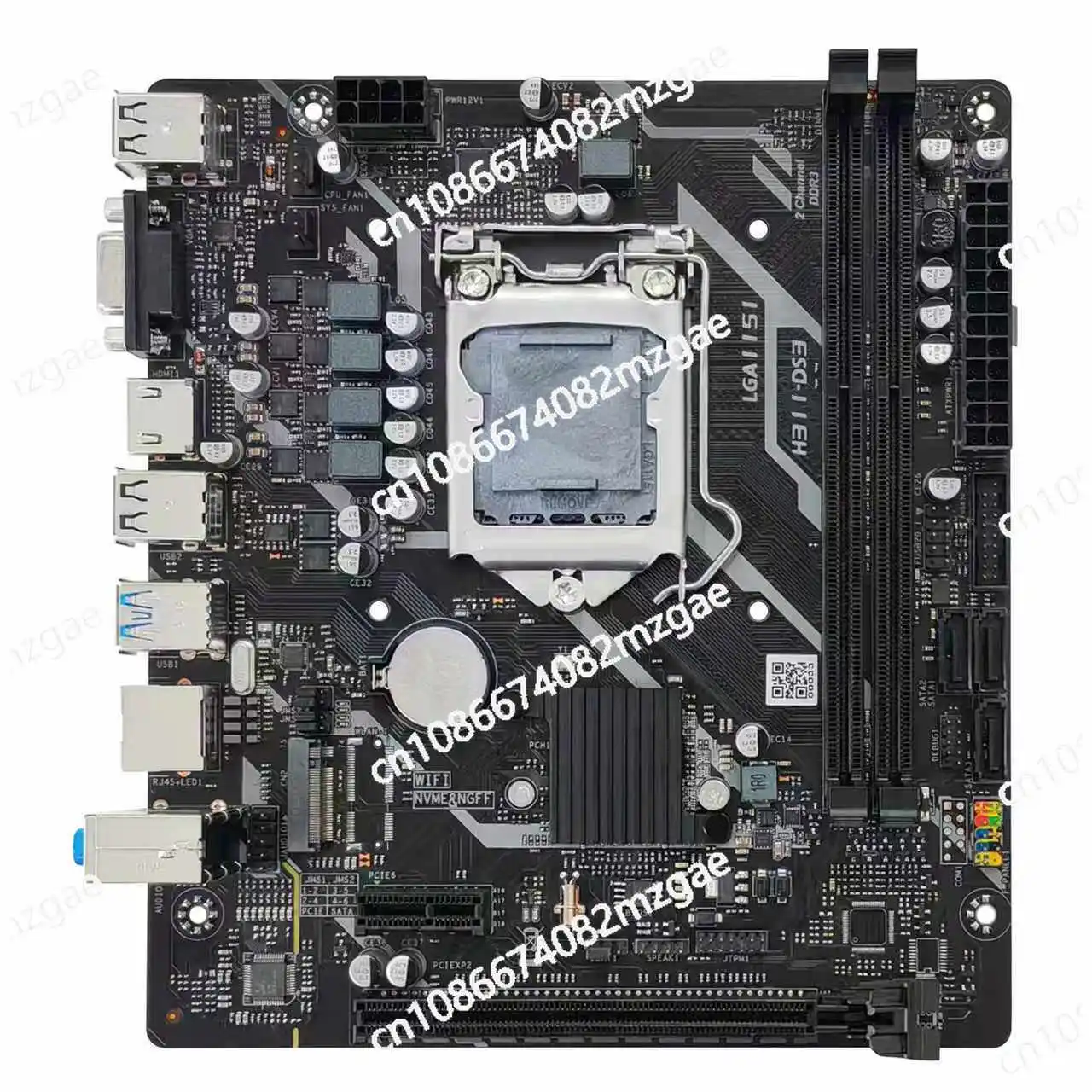

New H110 computer main board H310 DDR4/DDR3 desktop main board Support 6th generation 7th generation 8th generation 9th