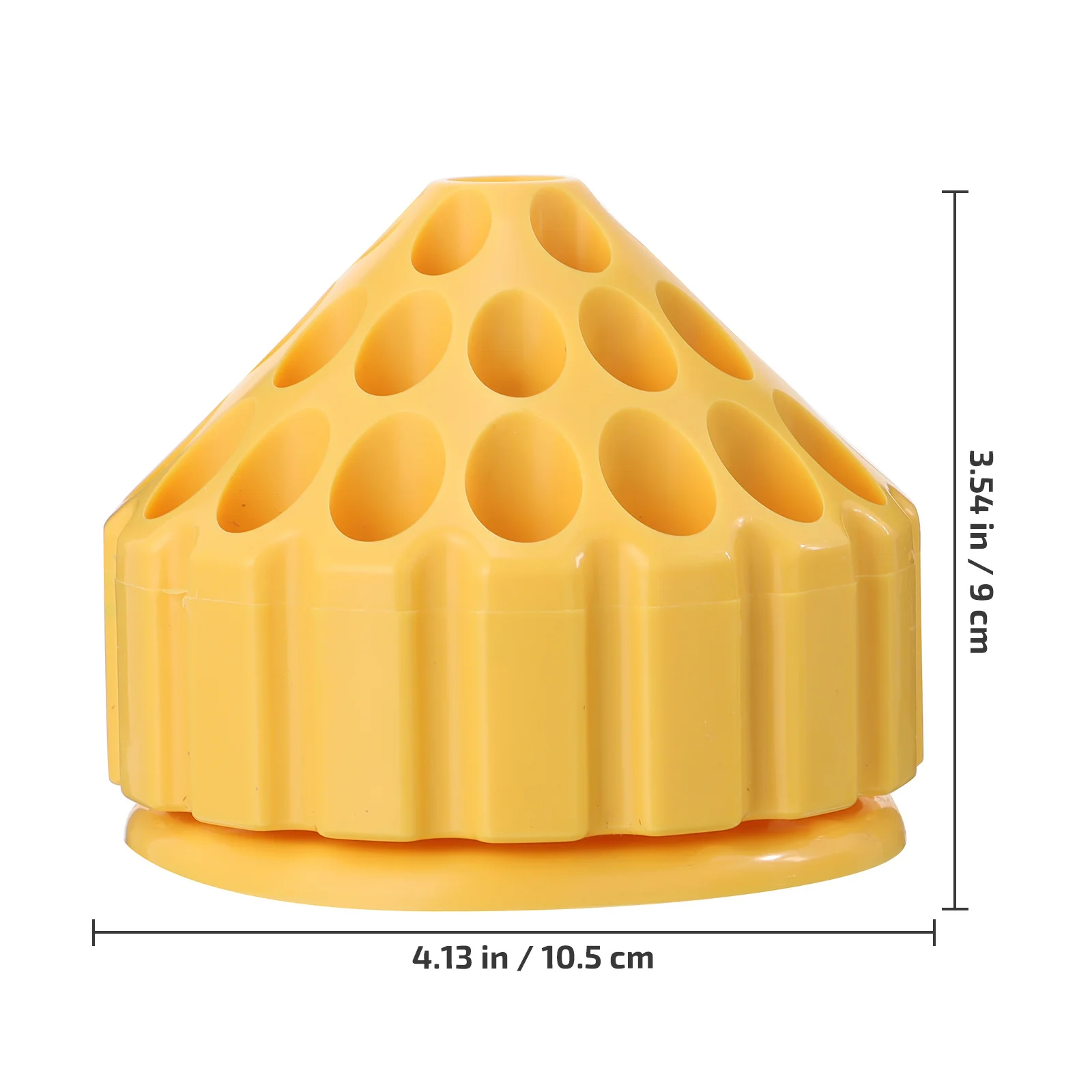 1Pcs High-Quality ABS Drill Bits Organizer Rotatable Storage Case Stable Durable Texture Easy Access Space-Saving Design