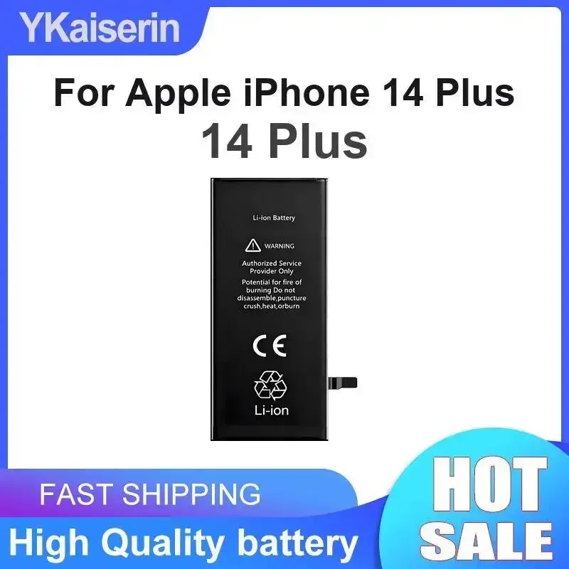 

Высококачественный аккумулятор 4430 мАч для мобильного телефона Apple iPhone 14 Plus