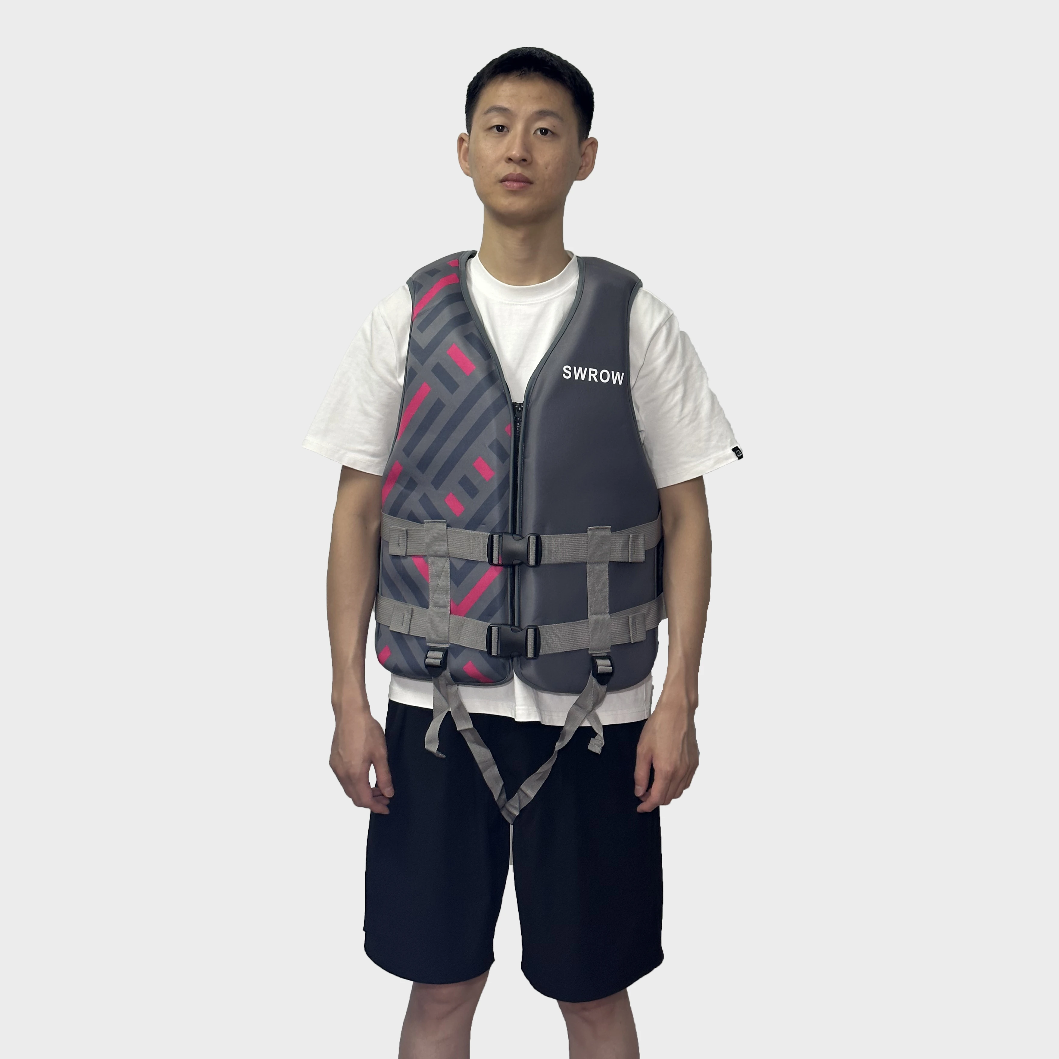 

Life Jacket for Adult Children Water Sport Buoyancy Jacket Life Vest Swimming Surfing Boating Kayak Skiing Drifting Driving Vest