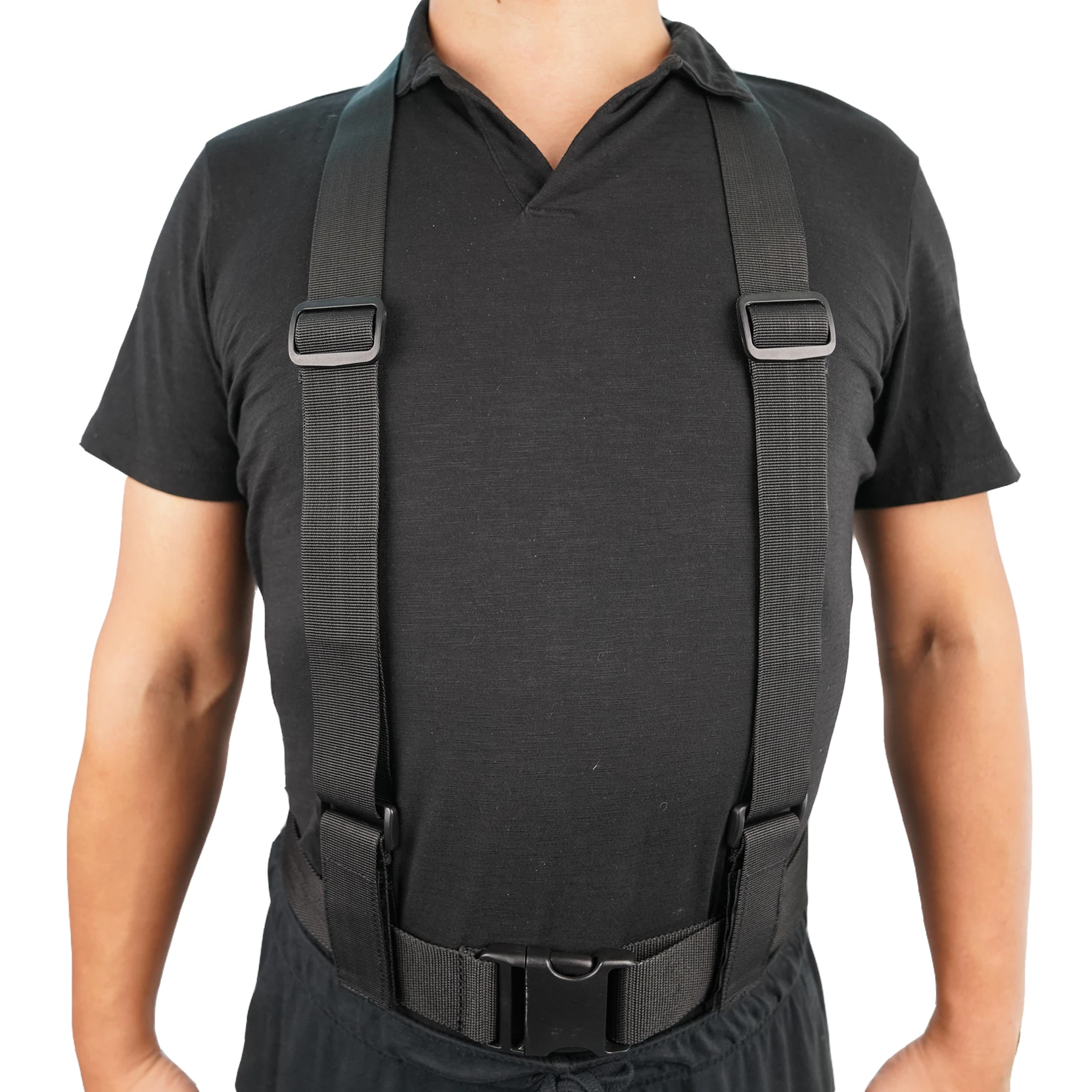 Tactical Suspenders Tactical Duty Belt Harness Padded Police outdoor combat braces