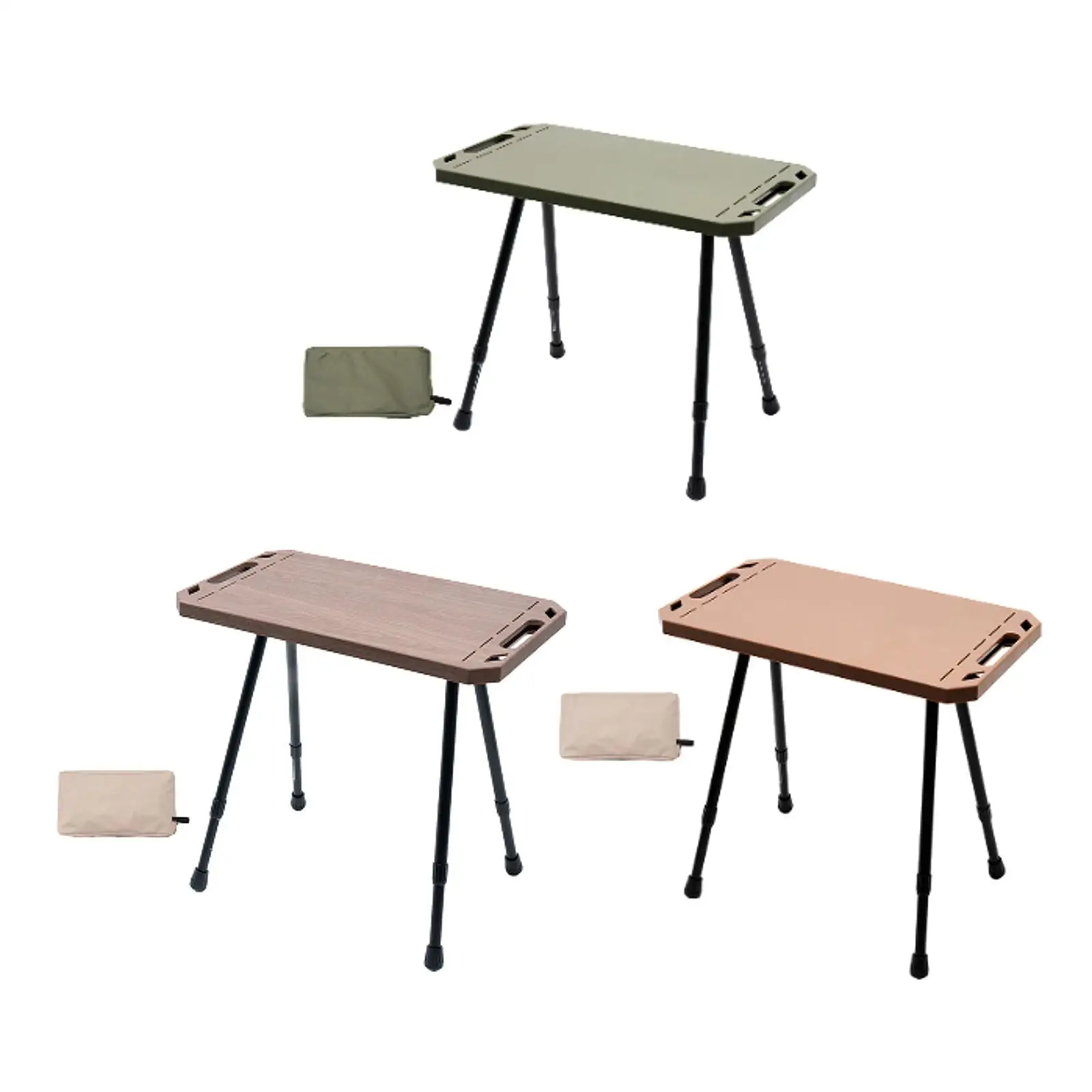 Outdoor Folding Table Oxford Cloth Portable Desk for Patio Tailgating Yard