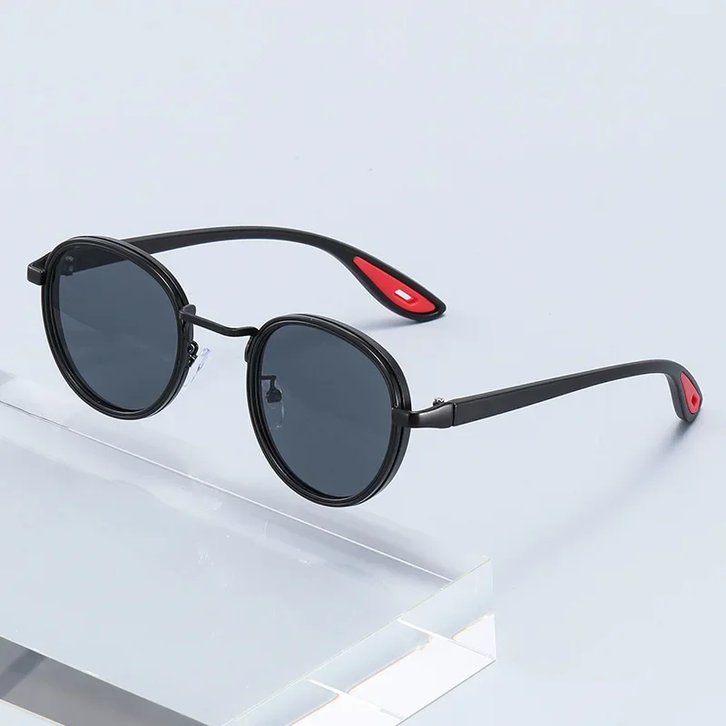 Round Retro Sunglasses Men UV400 Sunnies Women Brand Designer Sun Glasses Alloy Punk Outdoor Eyewear
