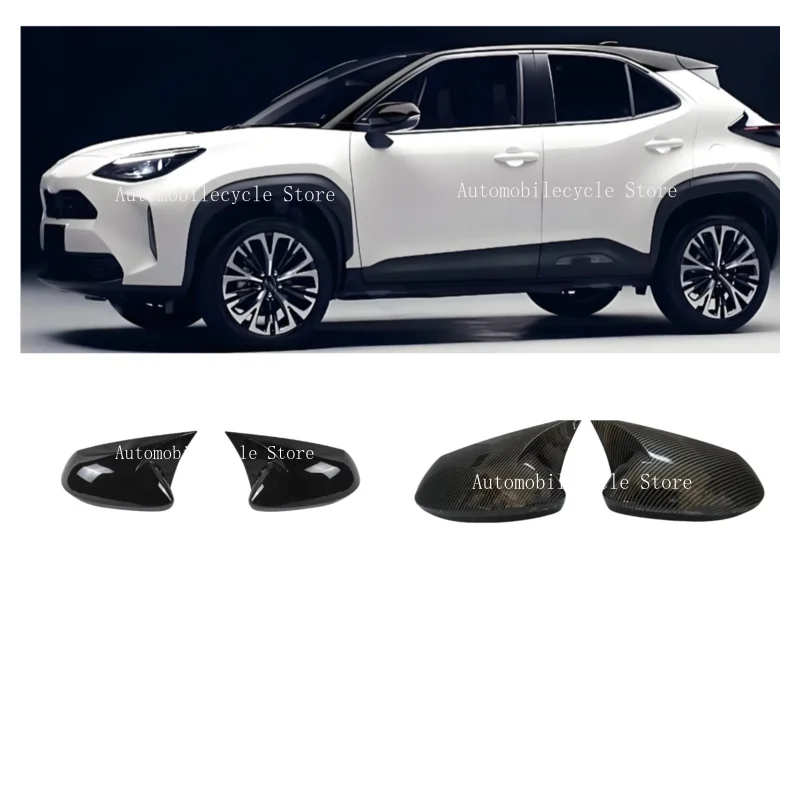Car  Rearview Side Mirror Cover Wing Cap For Toyota Yaris Cross 2021-2025 Rear View Case Trim Accessories