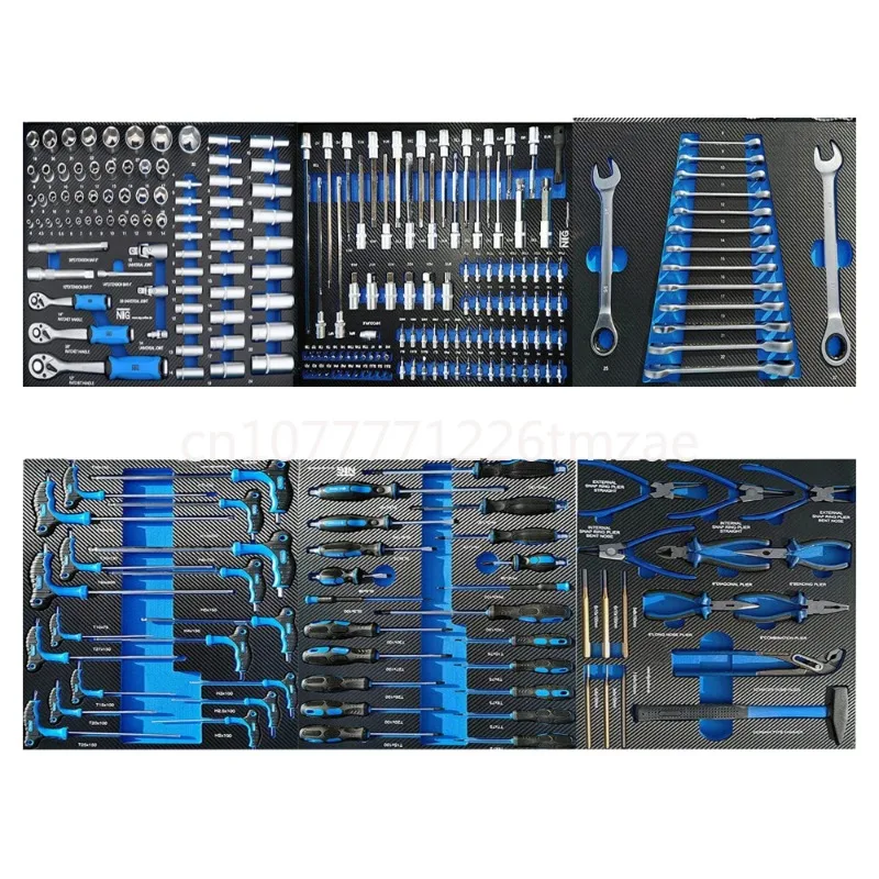 

Can Store 258 Pieces of CAR Tools and Tools Car Cabinet Suit