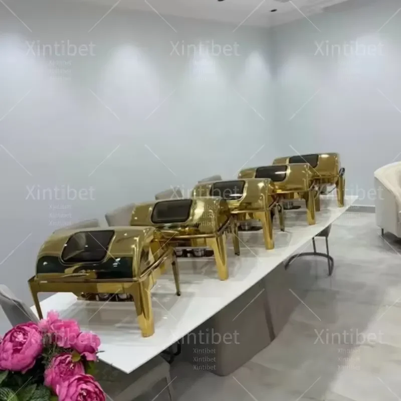 Stainless Steel Restaurant Buffet Chafing Dish Hotel & Wedding Banquet Catering Warming & Holding Equipment