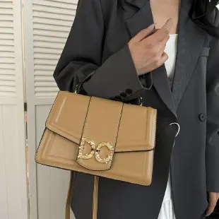 

Женская сумка с верхней ручкой в стиле птицы, 2026, кожаная сумка-тоут с текстурой крокодила, универсальная нарядная и повседневная сумка через плечо