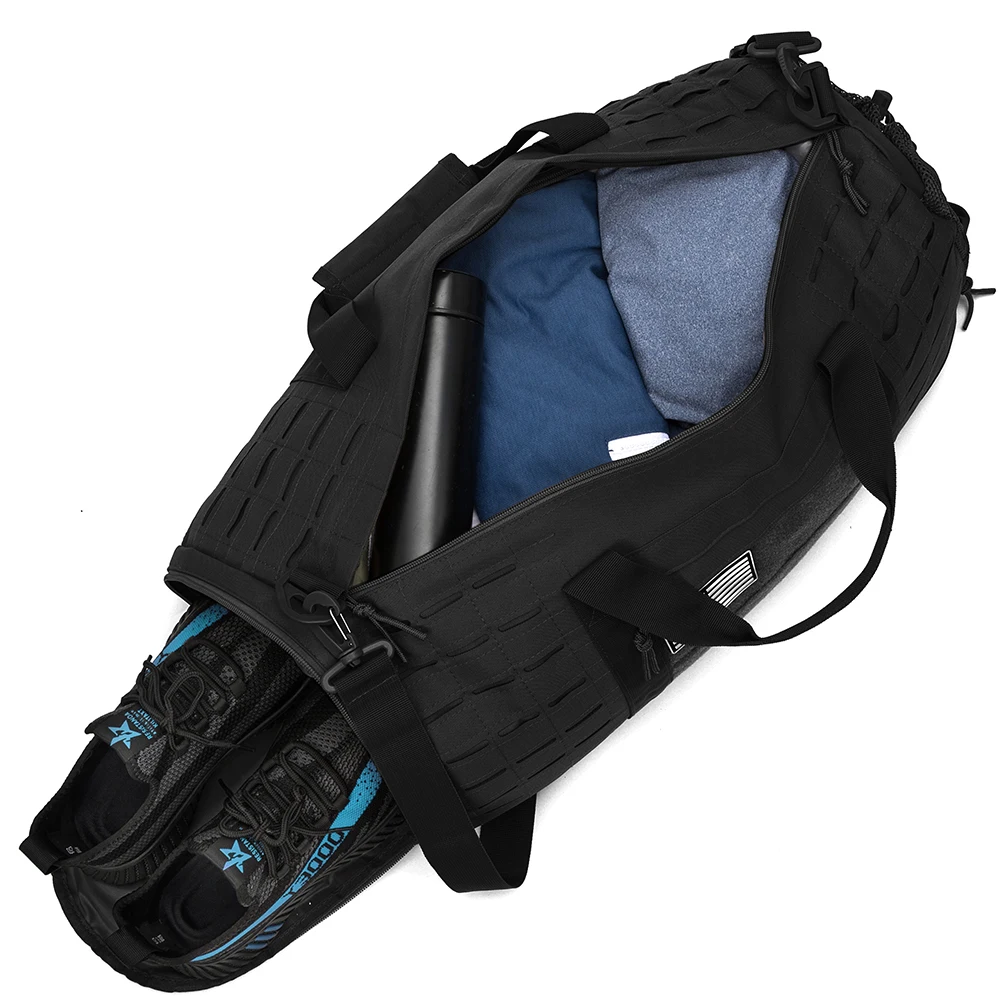 Bolsa táctica de gimnasio - Lona resistente para entrenamiento - imagen 2