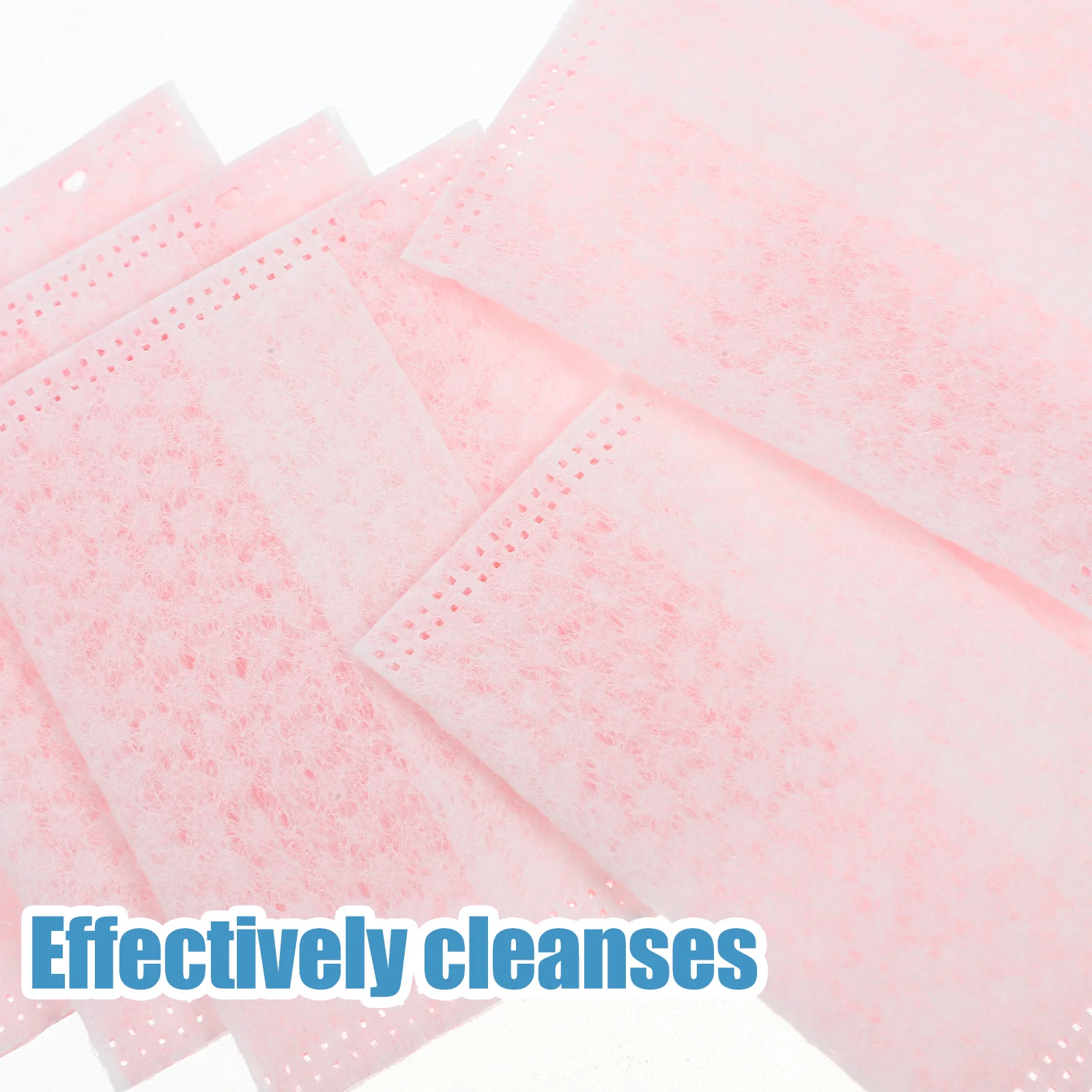 30 قطعة من وسادات تنظيف الوجه الناعمة لإزالة المكياج المحمولة للنساء مناديل الوجه وإزالة مكياج العيون وسادات السفر #1