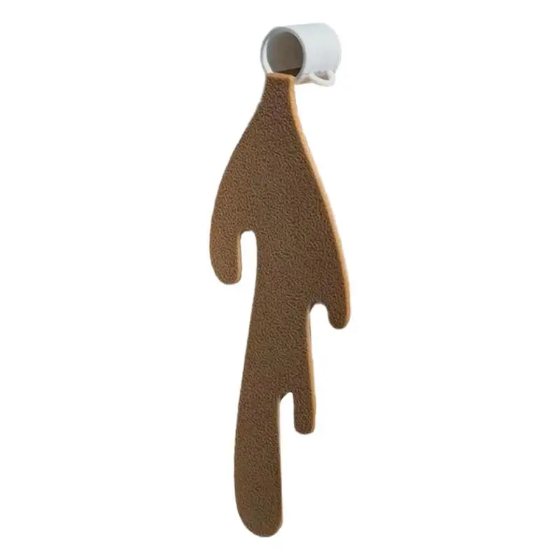 1pc Funny Spilled Coffee Bookmark Corner Marker For Reading Bookmarks Book Marks For Reading Corner Bookmark Accessories