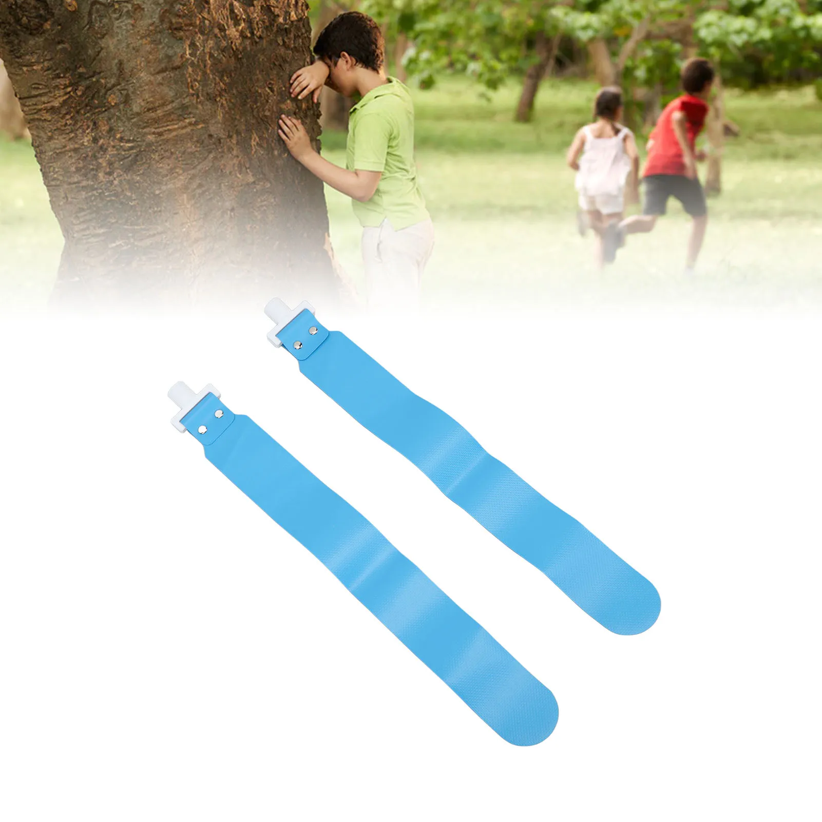 

5 PCS Adjustable Flag Football Set PP Material Blue Color for Youth And Adults Training Equipment