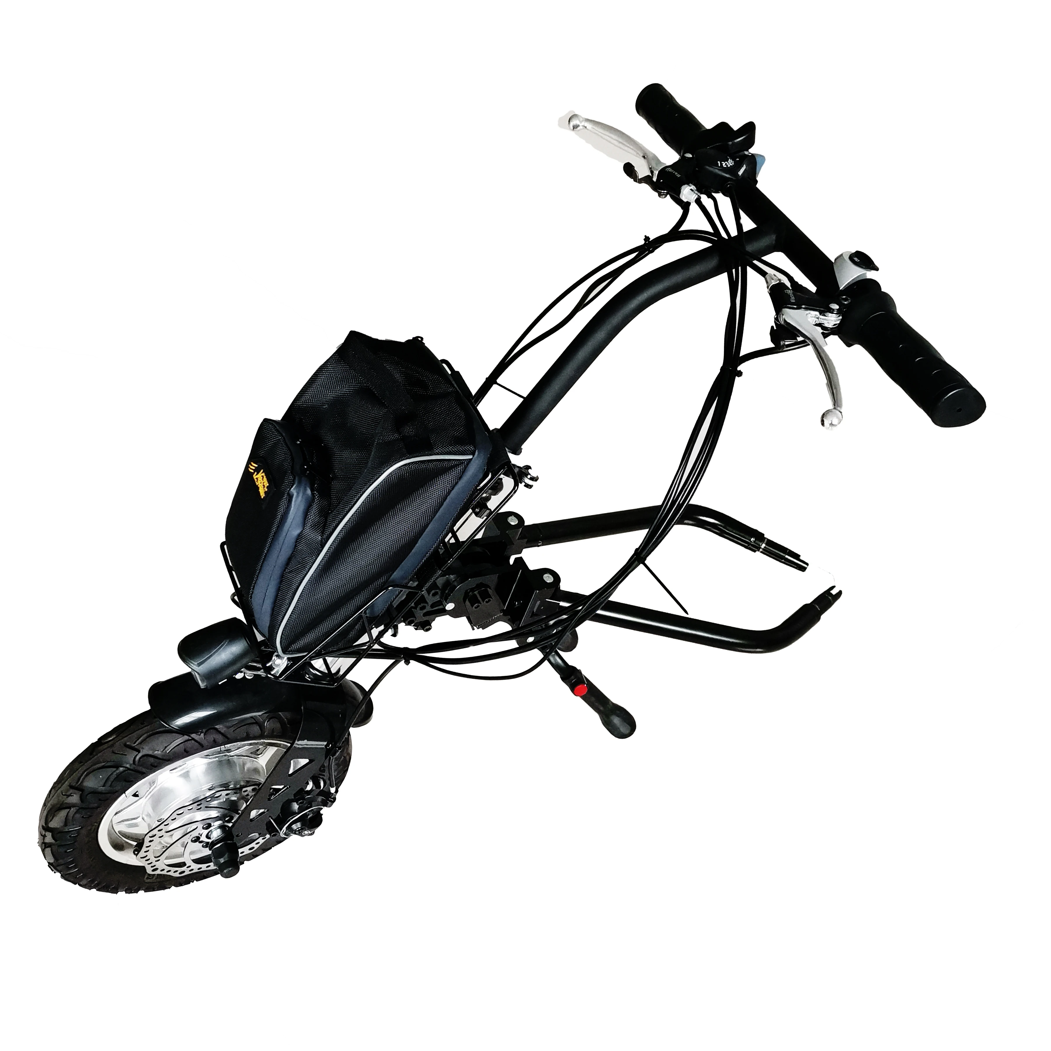 Cheap Price Foldable Electric Wheelchair 350W 12inch 10ah Electric Attachable Handcycle Attachment