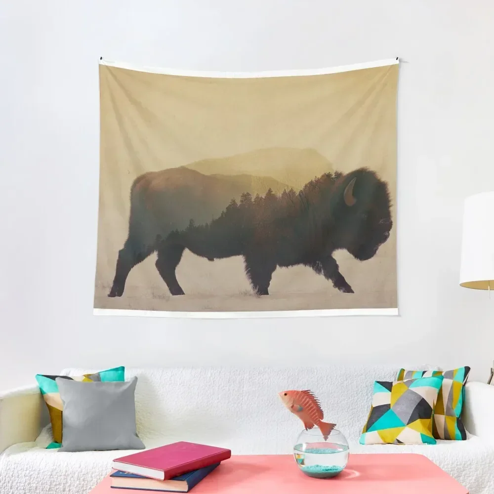 

Bison Tapestry Decorative Wall Murals Things To The Room Bedrooms Decorations Living Room Decoration Tapestry