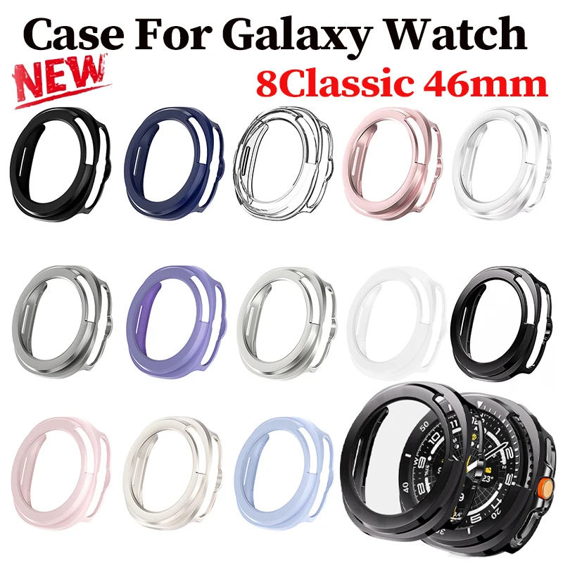 

Protective Case For Samsung Galaxy Watch 8 Classic 46mm Hard PC Bumper No Screen Film Galaxy Watch 8 Classic Cover Accessories
