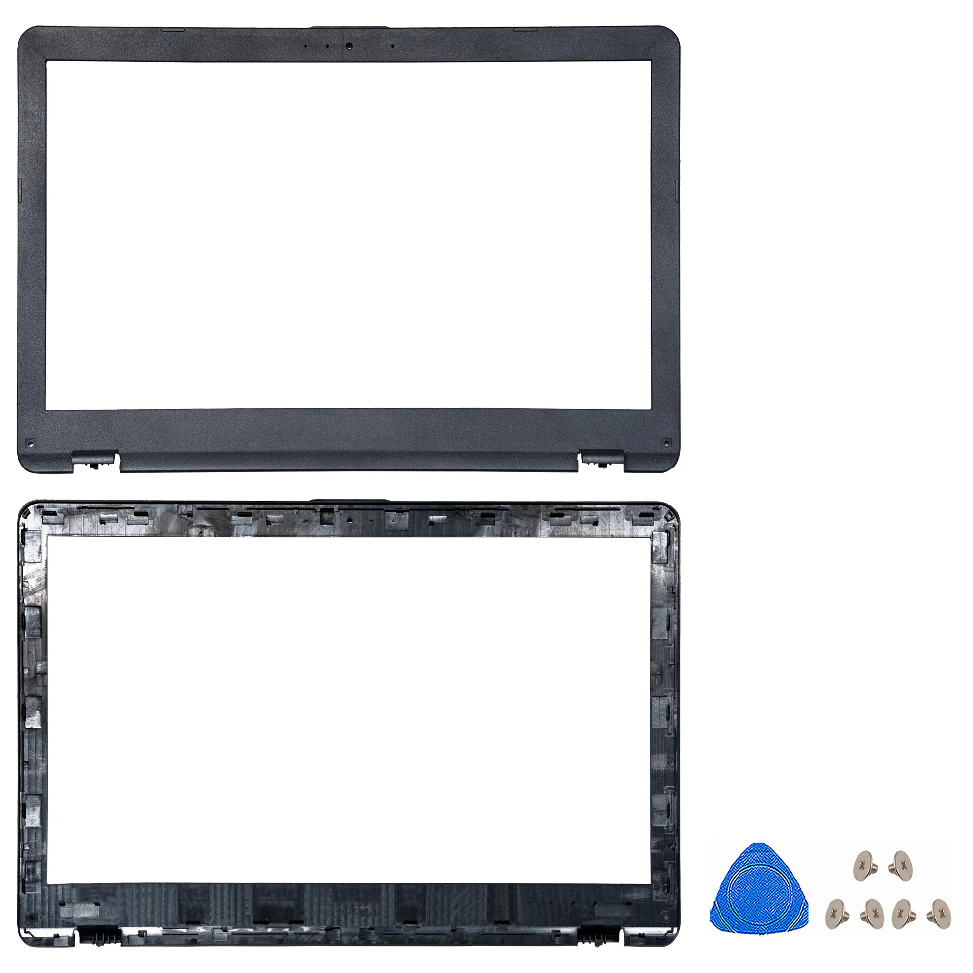 New Screen Back Cover For ASUS X542 X542U X542UR X542BA R542UA A580 F580 FL8000 LCD Back Cover Front Bezel Palmrest Bottom Case