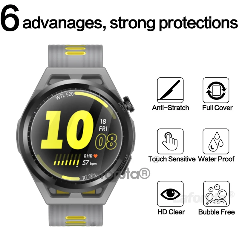 2023 Tempered Glass For Huawei Watch GT Runner Protective Glass For huawei GT3 46mm Screen Protector Film Smartwatch Accessories