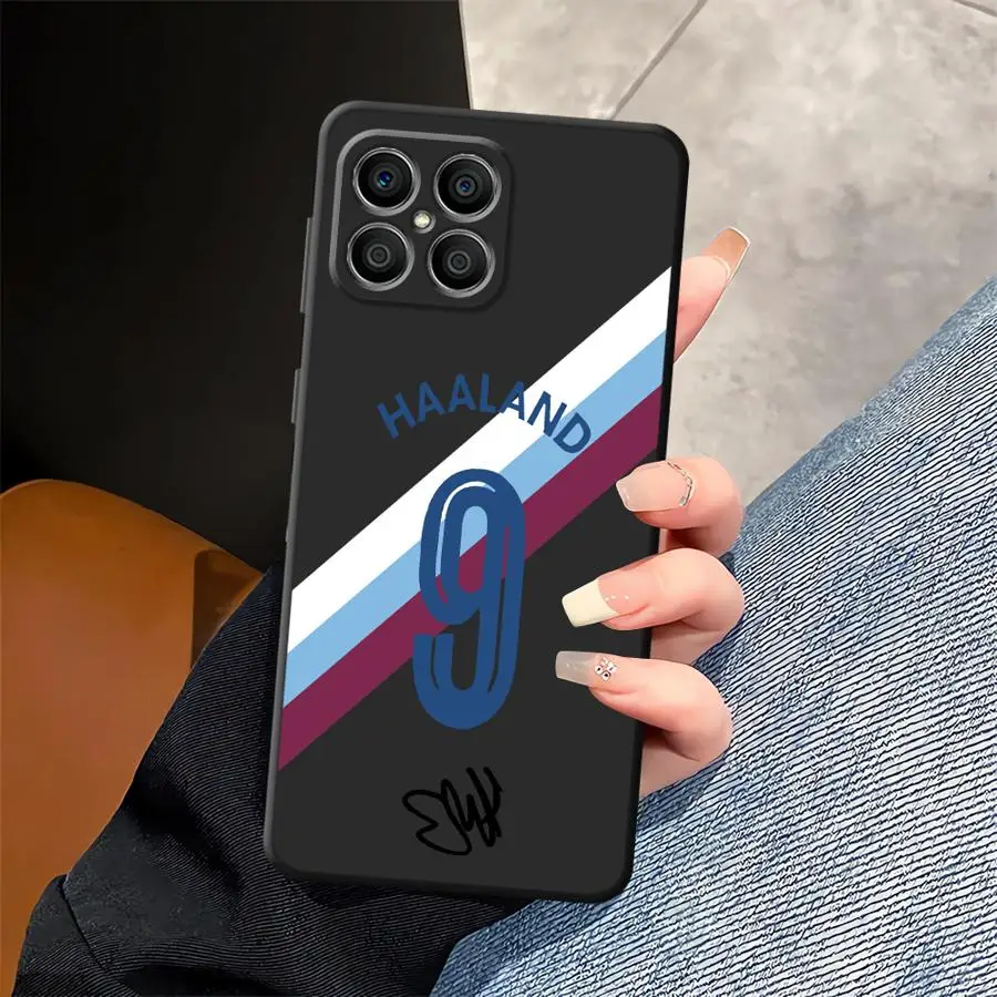 FootBall Number Soft Back Phone Cover Case for Honor 8X 90 Lite X9c X8 X9 70 X7a X9a X7