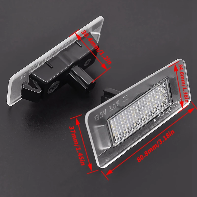 1 Pair New High Quality Car License Plate Lights 925021M400 925011M400 For Hyundai Elantra I30 Coupe Accent Ceed Forte