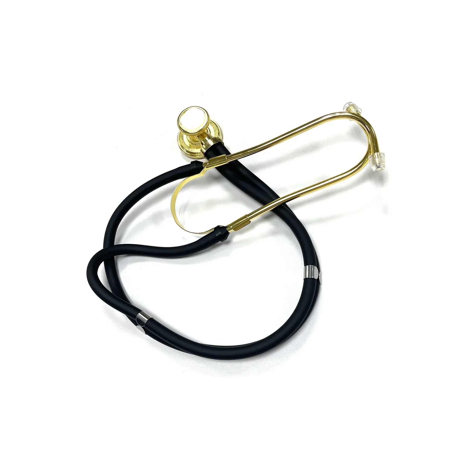 Medical Sprague Rappaport Type Professional Doctor Neonatal Adult Nurse Cardiology 24K Golden Plated Dual Head Gilt Stethoscope - Image 5