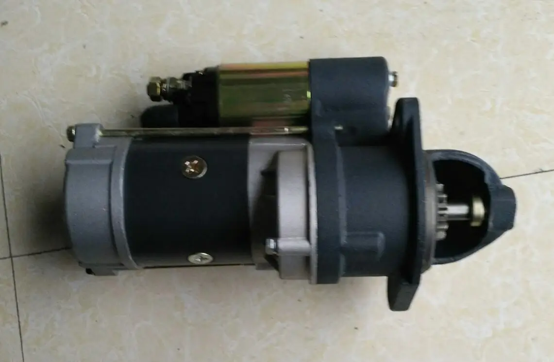 China Supplier Starter Motor QDJ1409D 12V 4.2kW for 495D/ZD K4100D K4100ZD ZH4100D ZH4100ZD Weifang Diesel Engine Parts