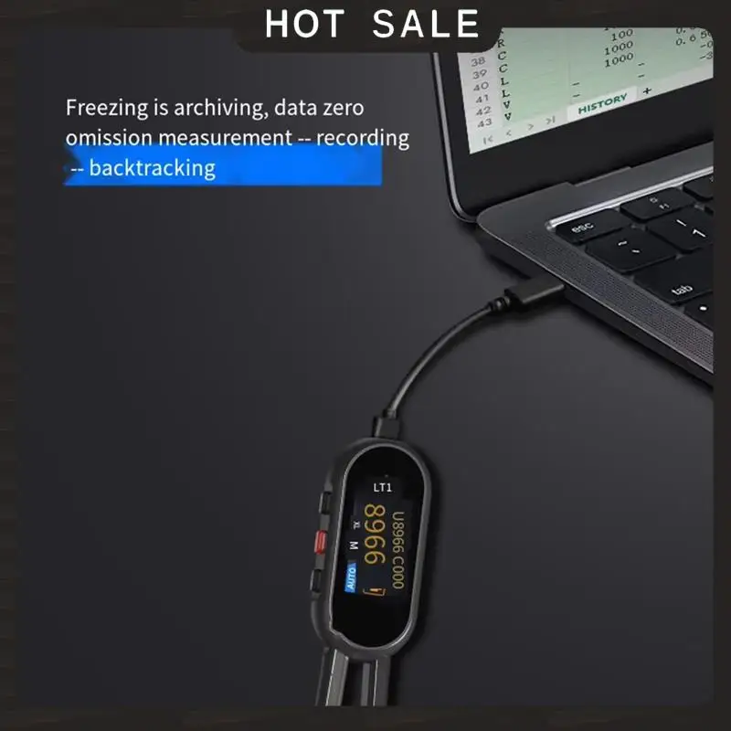 เครื่องทดสอบ LCR แบบดิจิตอล LT1 Mini Smart Tweezer สำหรับการทดสอบความต้านทาน ความจุ ความเหนี่ยวนำ ความต่อเนื่อง ไดโอด และการทดสอบ ERP ESR พร้อมบริการจัดส่งภายใน 24 ชั่วโมง