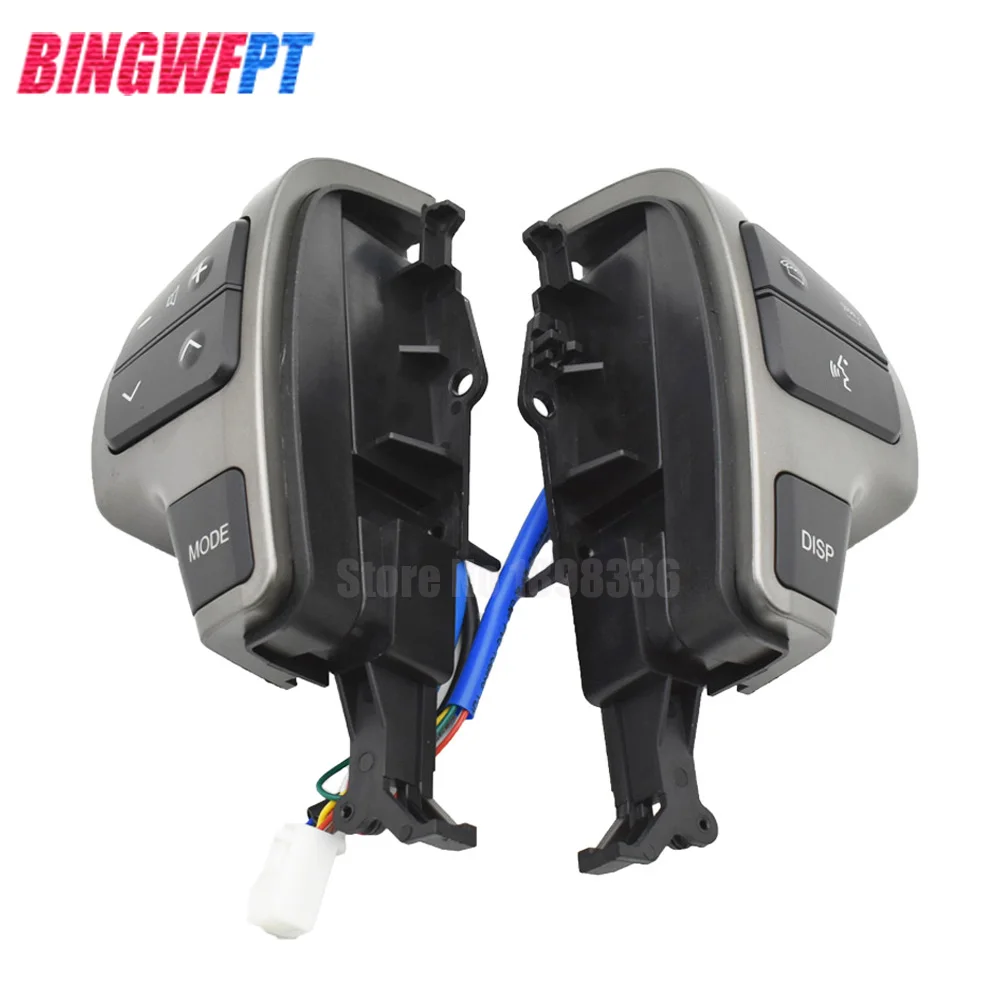 New Steering PAD Audio Control Switch 8425060050 For Toyota LAND CRUISER 200 2008-2011 OEM 84250-60050 Gray & Silver Color