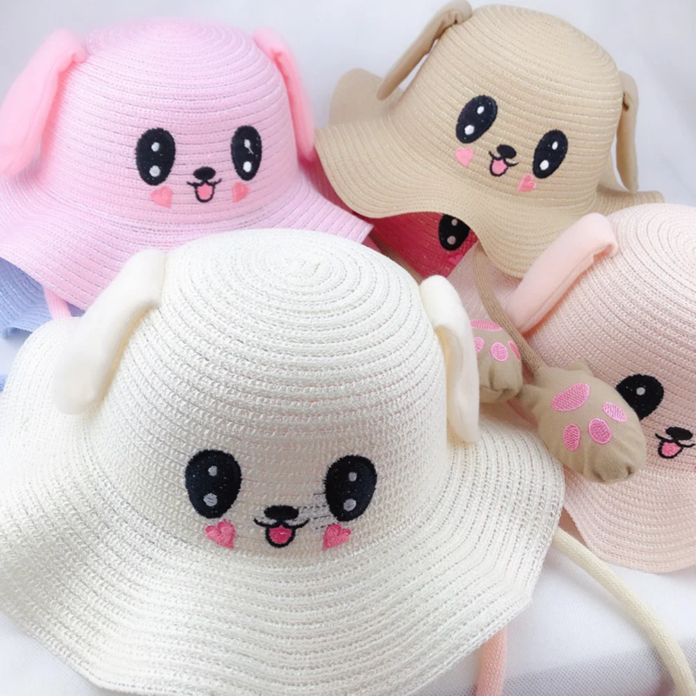 

Sun Hat Summer Beach Straw Watermelon Fishing Girls Breathable Outdoor Large Brim Sunscreen Hats For Hiking Camping