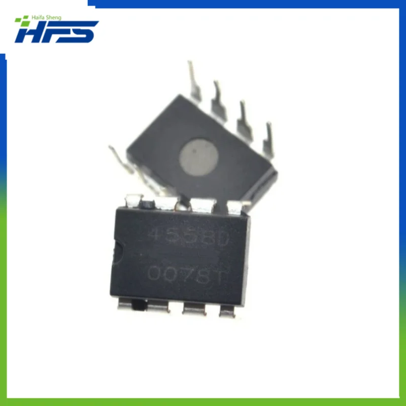 

10pcs JRC4558 4558 4558D DIP-8 Integrate IC Chip Dual Operational Amplifier Original and New