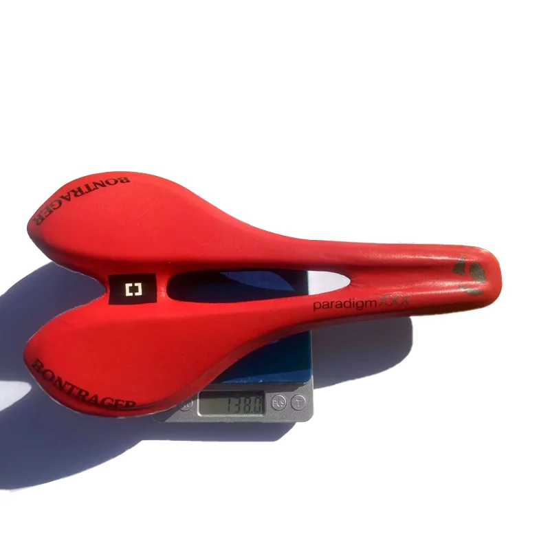 Bontrager Red/black Carbon +EVA+PU Ultra soft, soft, hollow and breathable road bike saddle Mtb saddle Carbon saddle