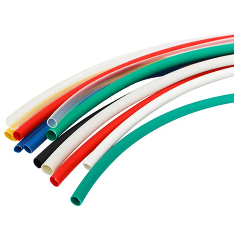 1M 1.6/2.4/3.2/4.8/6.4/7.9/9.5mm Dual Wall Heat Shrink Tube thick Glue 3:1 ratio Shrinkable Tubing Adhesive Lined Wrap Wire kit
